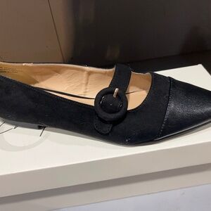 Women’s black loafers